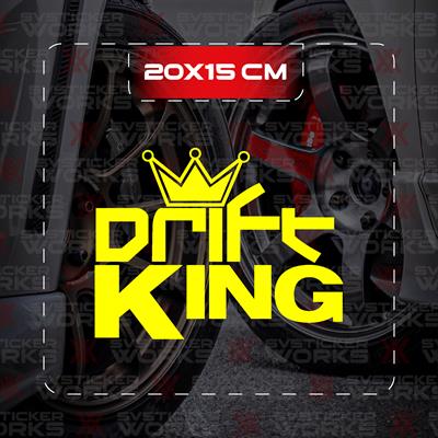 Drift King JDM Sticker Araba Laptop Motosiklet Sticker Yapışkanlı Folyo
