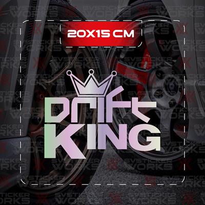 Drift King JDM Sticker Araba Laptop Motosiklet Sticker Yapışkanlı Folyo