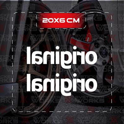 El Hareketi JDM Sticker Araba Laptop Motosiklet Sticker Yapışkanlı Folyo