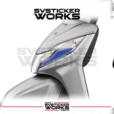 Honda Activa S Far Sticker Şeffaf Folyo 