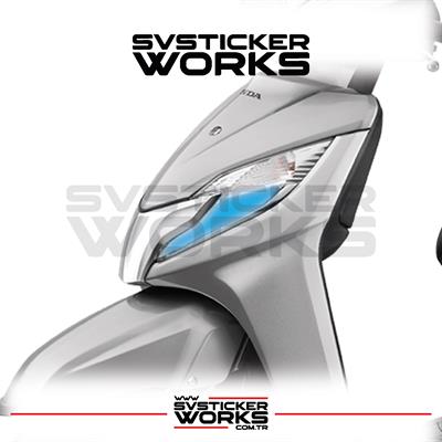 Honda Activa S Far Sticker Şeffaf Folyo 