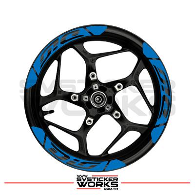 HONDA DIO Jant Şeridi Geniş Sticker Dıştan İçe Kaliteli Yüksek Yapışkanlı Sticker