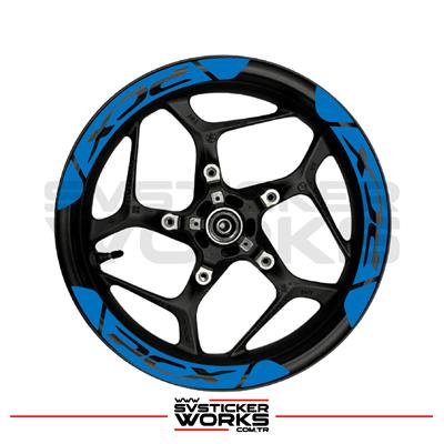HONDA PCX Jant Şeridi Geniş Sticker Dıştan İçe Kaliteli Yüksek Yapışkanlı Sticker