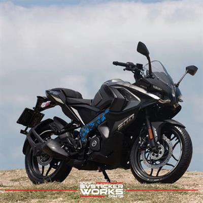 Motosiklet Orta Şase Haha Sticker Deseni Dekor Sticker