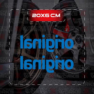 Original Yazılı JDM Sticker Araba Laptop Motosiklet Sticker Yapışkanlı Folyo