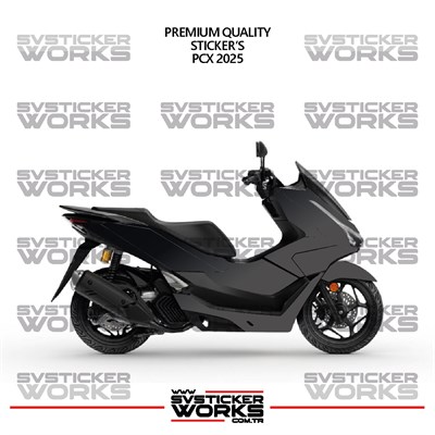  HONDA PCX 2025 Kaplama Sticker Çift Renk Motor Kaplama Modeli Hazır Kit Yüksek Kalite