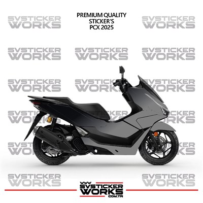  HONDA PCX 2025 Kaplama Sticker Çift Renk Motor Kaplama Modeli Hazır Kit Yüksek Kalite