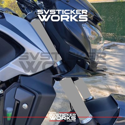 Bajaj Dominar Amortisör Kaplama Sticker