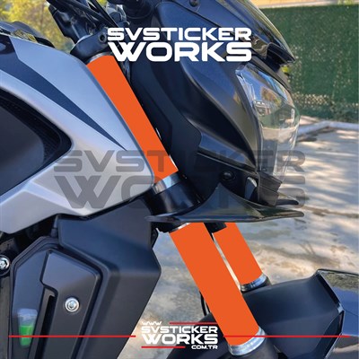 Bajaj Dominar Amortisör Kaplama Sticker