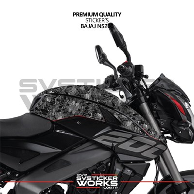 Bajaj NS200 Forged Kaplama Etiket Sticker Modeli Full Depo