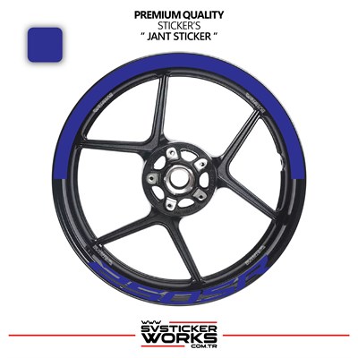 Cfmoto 250Sr Jant Şeridi – Yarım Jant Kaplama & 250Sr Yazı Sticker Seti