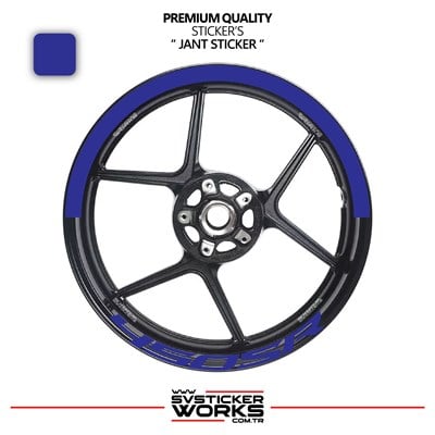 Cfmoto 450Sr Jant Şeridi – Yarım Jant Kaplama & 450Sr Yazı Sticker Seti