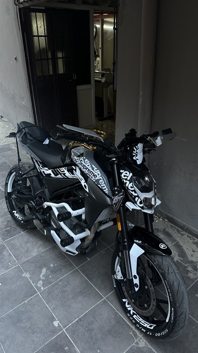 CFMOTO NK250 MOTOSİKLET YARIM JANT KAPLAMA STICKER NK250 YAZILI ETİKET STICKER MODELİ