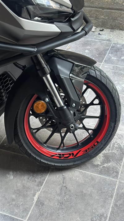 HONDA ADV350 FULL KAPLAMA JANT STICKER SETİ ADV350 YAZILI