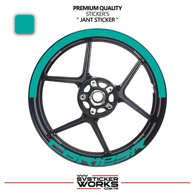 Honda Cbr 125 R Jant Şeridi – Yarım Jant Kaplama & Cbr 125 R Yazı Sticker Seti