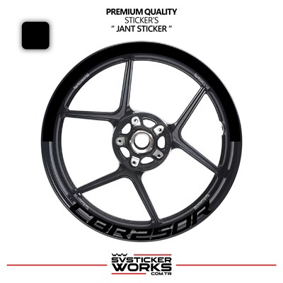 Honda Cbr 250 R Jant Şeridi – Yarım Jant Kaplama & Cbr 250 R Yazı Sticker Seti
