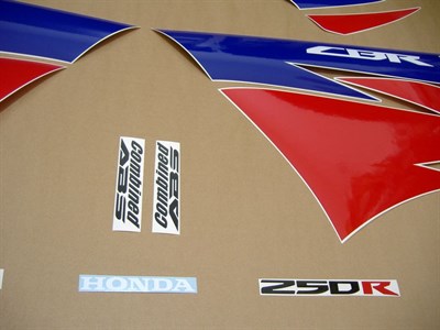 Honda CBR 250R 2013 Orijinal Sticker Set Full Takım