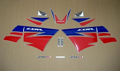 Honda CBR 250R 2013 Orijinal Sticker Set Full Takım