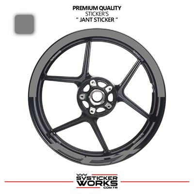 Honda PCX Jant Şeridi – Yarım Jant Kaplama & PCX Yazı Sticker Seti