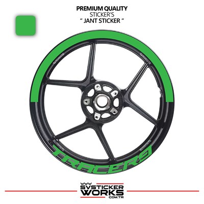 Yamaha Tracer 9 Jant Şeridi – Yarım Jant Kaplama & Tracer 9 Yazı Sticker Seti