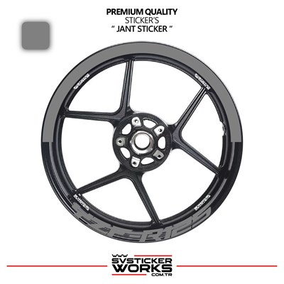 Yamaha Yzf-R125 Jant Şeridi – Yarım Jant Kaplama & Yzf-R125 Yazı Sticker Seti