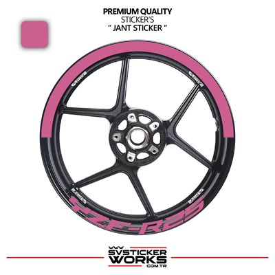 Yamaha Yzf-R25 Jant Şeridi – Yarım Jant Kaplama & Yzf-R25 Yazı Sticker Seti