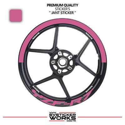 Yamaha Yzf-R7 Jant Şeridi – Yarım Jant Kaplama & Yzf-R7 Yazı Sticker Seti