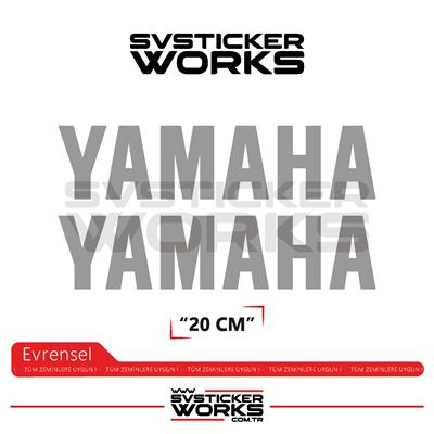 YAMAHA Sticker 2 Adet Evrensel Tüm Zeminlere Ve Modellere Uyumlu