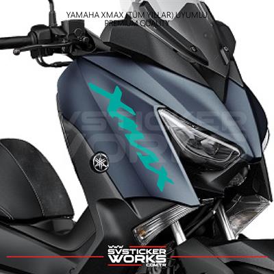YAMAHA XMAX Yazılı Sticker Yan Grenaj Yazı Çift Sticker