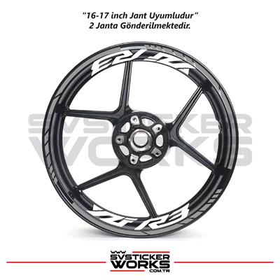 Yamaha YZF-R3 Yazılı Jant Sticker Dış Ve İç Set Sticker Jant Şeridi