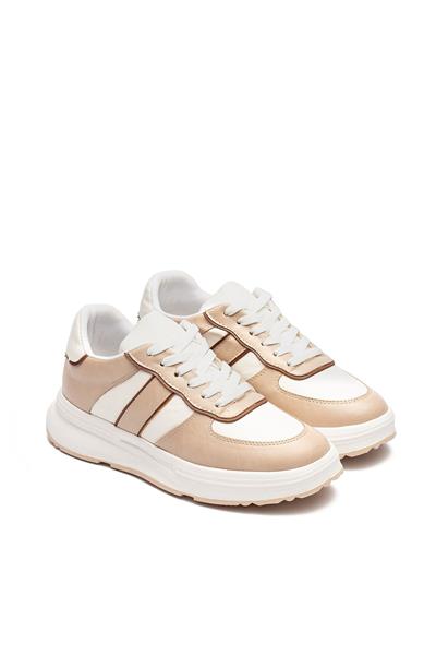 Kadın Eva Taban Bağcıklı Sneaker Spor Ayakkabı 11000