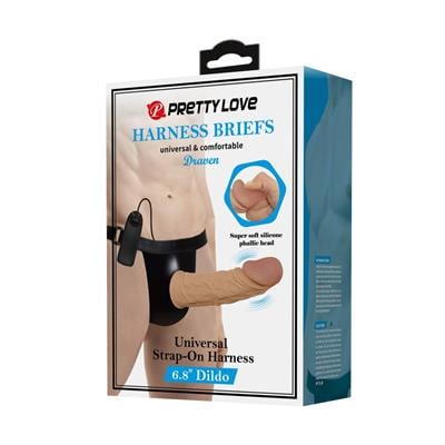 Pretty Love Draven – Belden Bağlamalı Titreşimli Dildo Seti