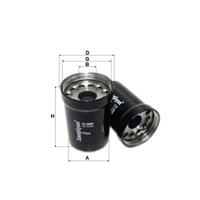 CS0060 | RE541420 | CLAAS - JOHN DEERE - LIEBHERR - PELLENC YAĞ FİLTRESİ