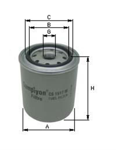 CS1489HA | 7254059 | TÜMOSAN TRAKTÖR HİDROLİK YAĞ FİLTRESİ