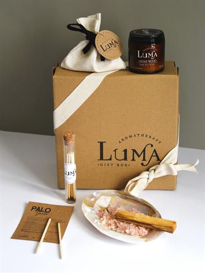 Enerji Temizleme Ritüel Set - (Palo Santo Tütsü, İncili Deniz kabulu Macabe Tütsülük, Sedir Ağacı Soya Mum)