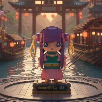 ANİME FİGÜR 312 PARÇA BLOCK OYUNCAK