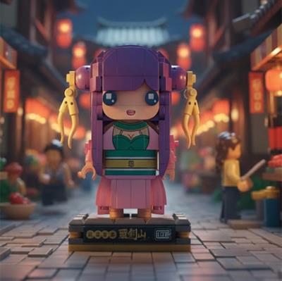 ANİME FİGÜR 312 PARÇA BLOCK OYUNCAK