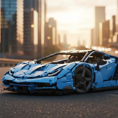 CADA 770-4 Super Car 3842 PARÇA BLOCK OYUNCAK