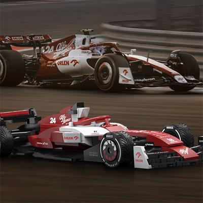 CADA  Alfa Romeo F1 Team ORLEN C42 271 PARÇA BLOCK OYUNCAK