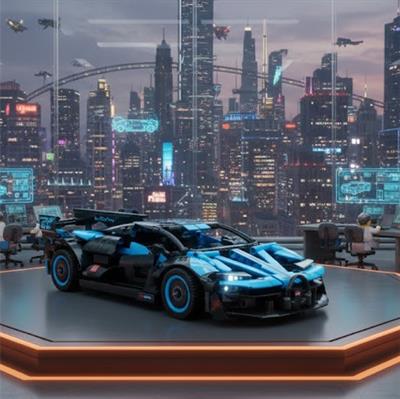 CADA Blue Flame Specter 421 PARÇA BLOCK OYUNCAK