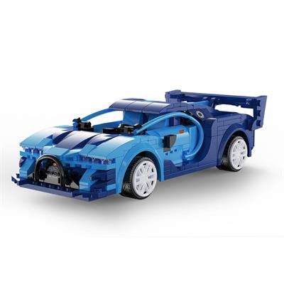CADA Blue Race Car 325 PARÇA BLOCK OYUNCAK