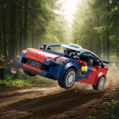 CADA Citroën C4 WRC 296 PARÇA BLOCK OYUNCAK