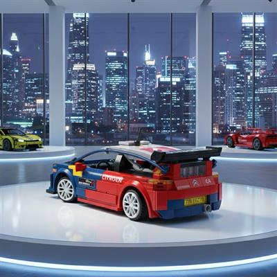 CADA Citroen C4 Wrc 329 PARÇA  BLOCK OYUNCAK