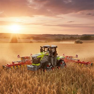 CADA Claas Xerıon 5000 Trac 1336 PARÇA  BLOCK OYUNCAK