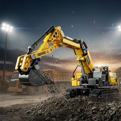 CADA Ekskavatör 467 PARÇA BLOCK OYUNCAK