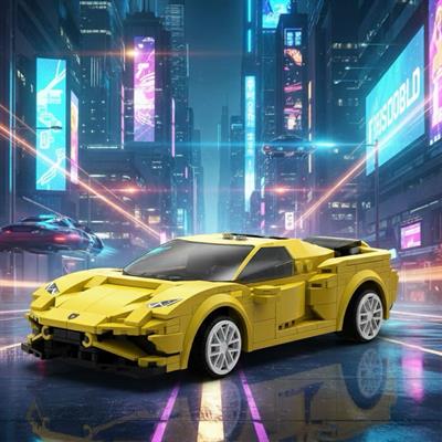 CADA Evo Yarış Arabası 289 PARÇA BLOCK OYUNCAK