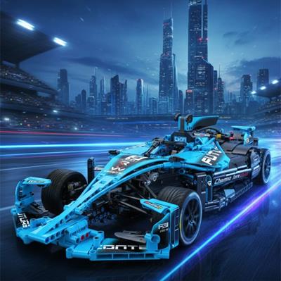 CADA Formula E Yarış Arabası 1667 PARÇA BLOCK OYUNCAK