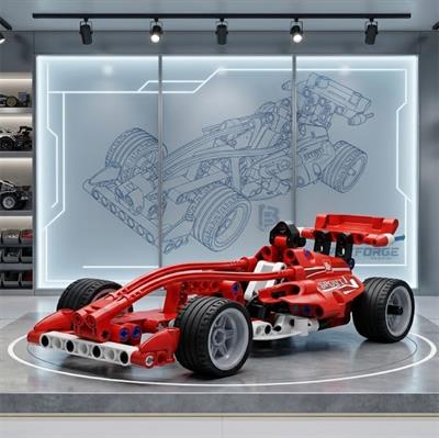 CADA FORMULA YARIŞ ARABASI ÇEK BIRAK  144 PARÇA BLOCK OYUNCAK