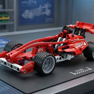 CADA FORMULA YARIŞ ARABASI ÇEK BIRAK  144 PARÇA BLOCK OYUNCAK