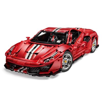 CADA Italian Red Supercar 3187 PARÇA BLOCK OYUNCAK